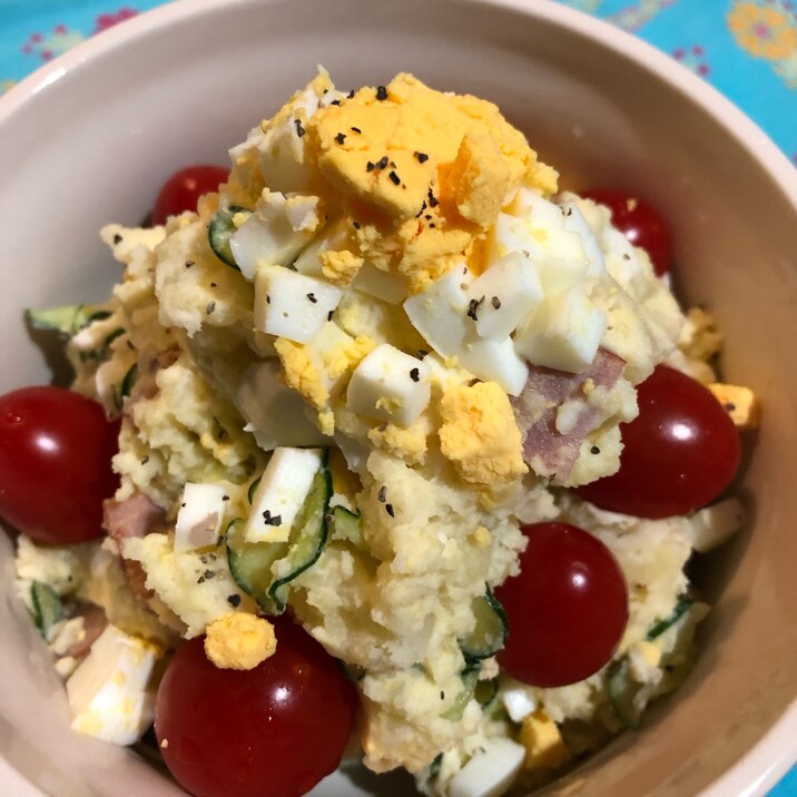 オシャレ居酒屋風ポテトサラダ